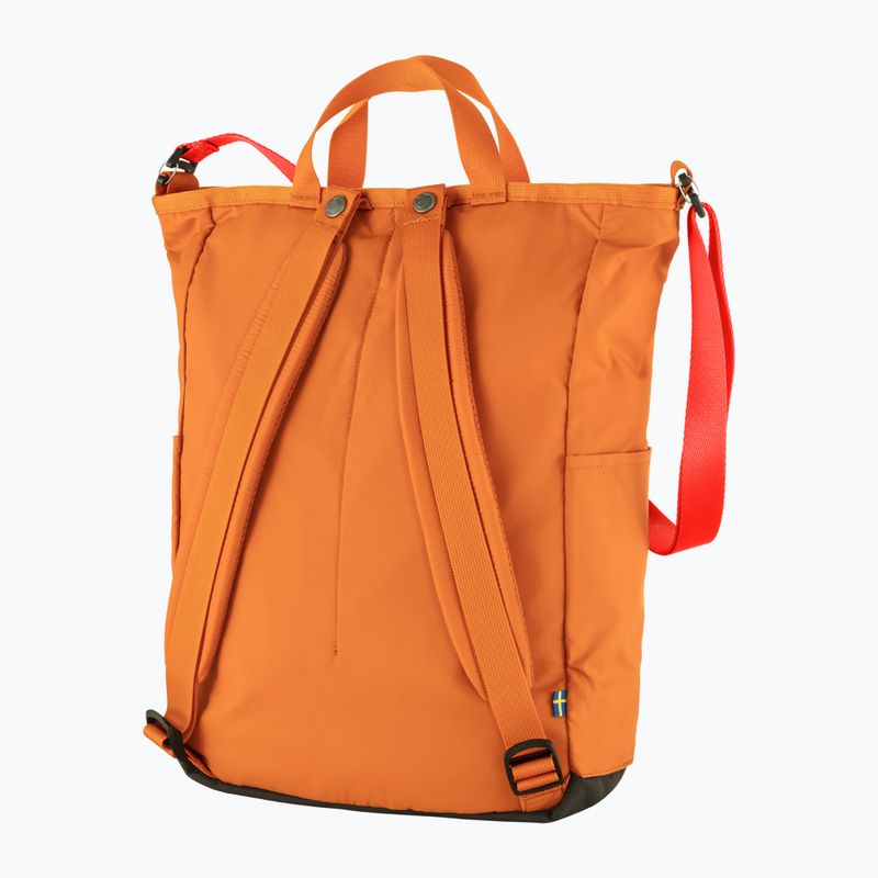 Туристичний рюкзак Fjällräven High Coast Totepack 23 л захід сонця помаранчевий 3