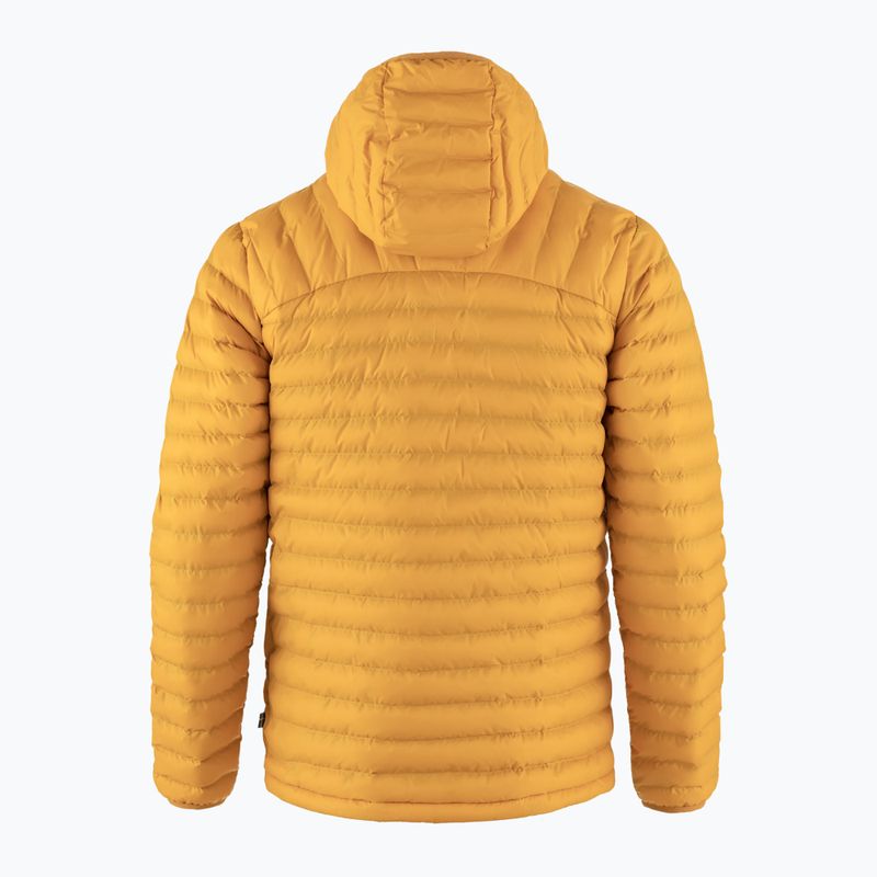 Пуховик чоловічий Fjällräven Expedition Lätt Hoodie mustard yellow 2