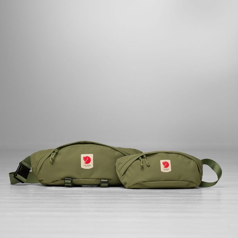 Сумка-бананка Fjällräven Ulvo Medium 2 л green 10