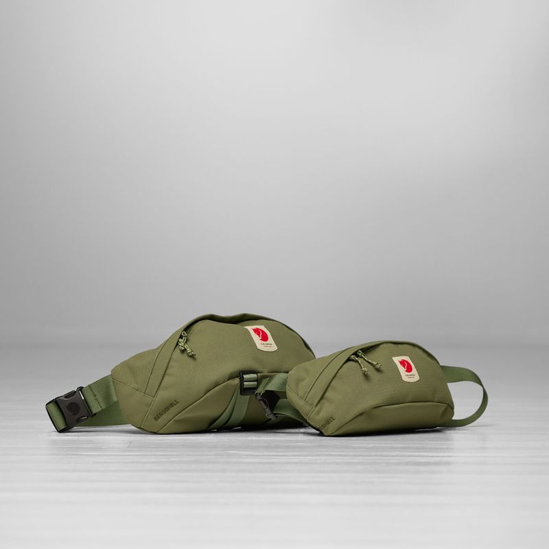 Сумка-бананка Fjällräven Ulvo Medium 2 л green 11