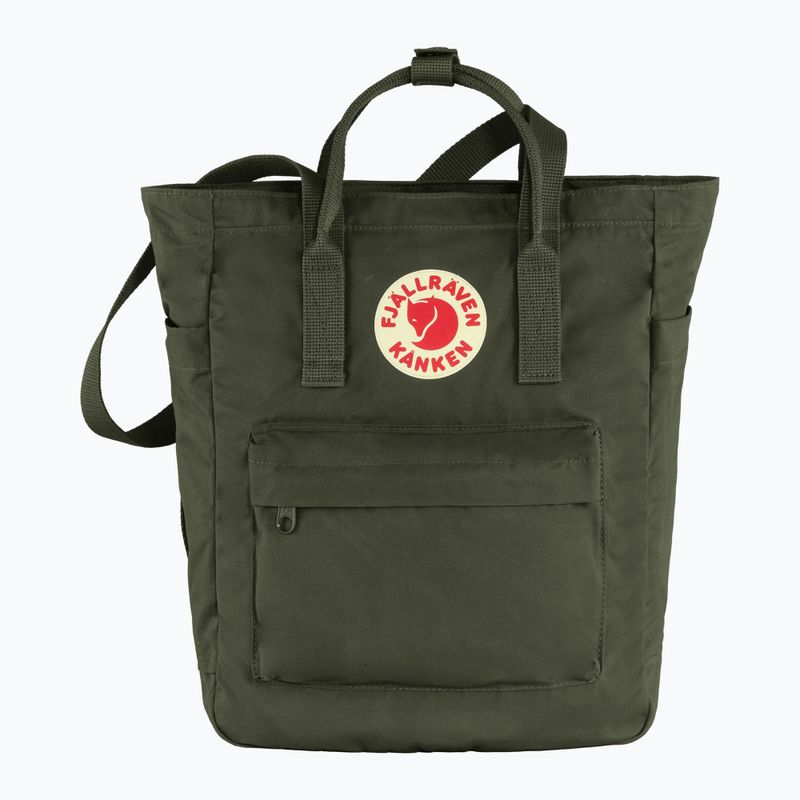 Сумка 2 в 1 Fjällräven Kanken Totepack 14 л deep forest