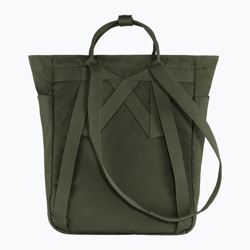 Сумка 2в1 Fjällräven Kanken Totepack 14 л deep forest 2