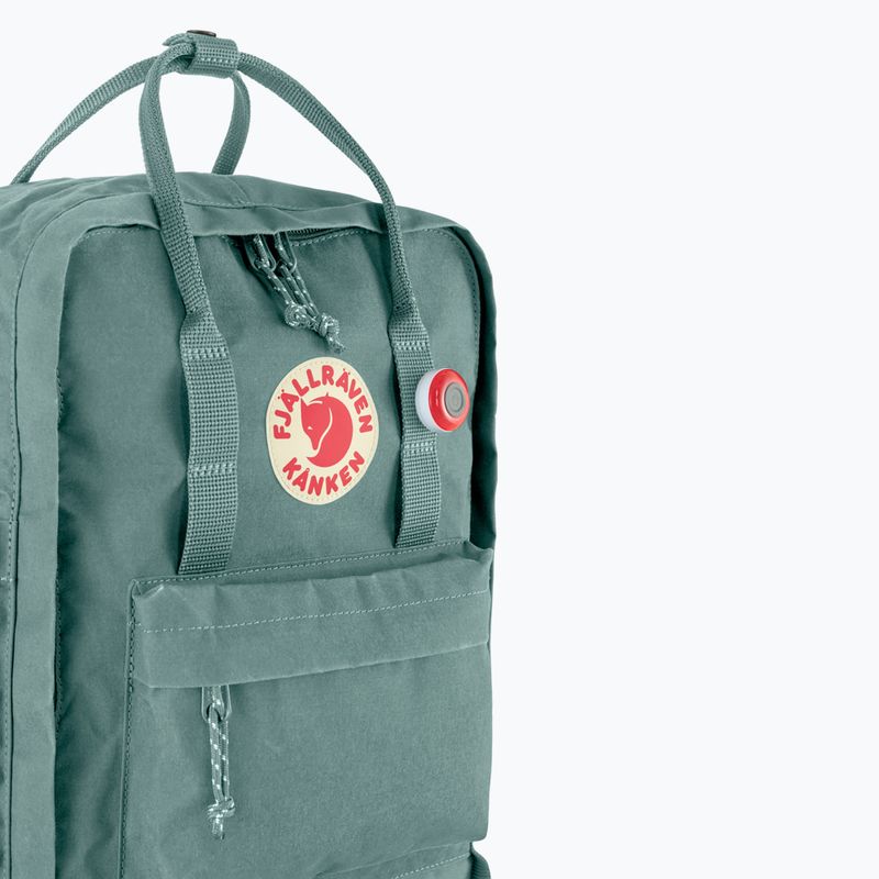 Рюкзак міський Fjällräven Kånken Outlong 18 л frost green 3