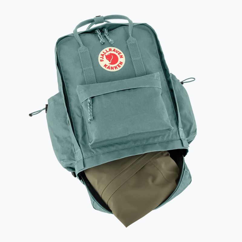 Міський рюкзак Fjällräven Kånken Outlong 18 л морозний зелений 5