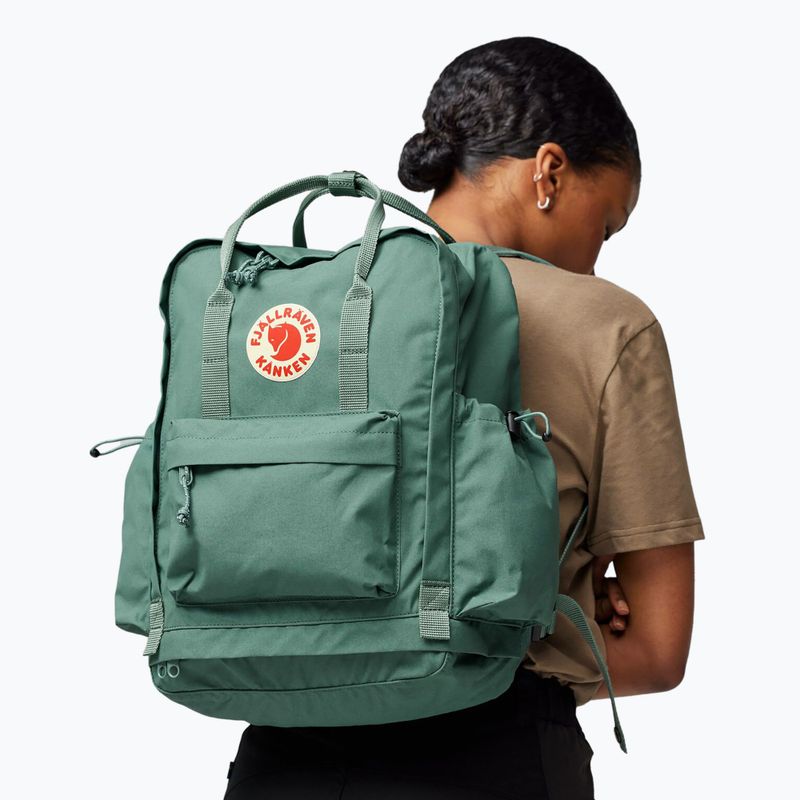 Міський рюкзак Fjällräven Kånken Outlong 18 л морозний зелений 6