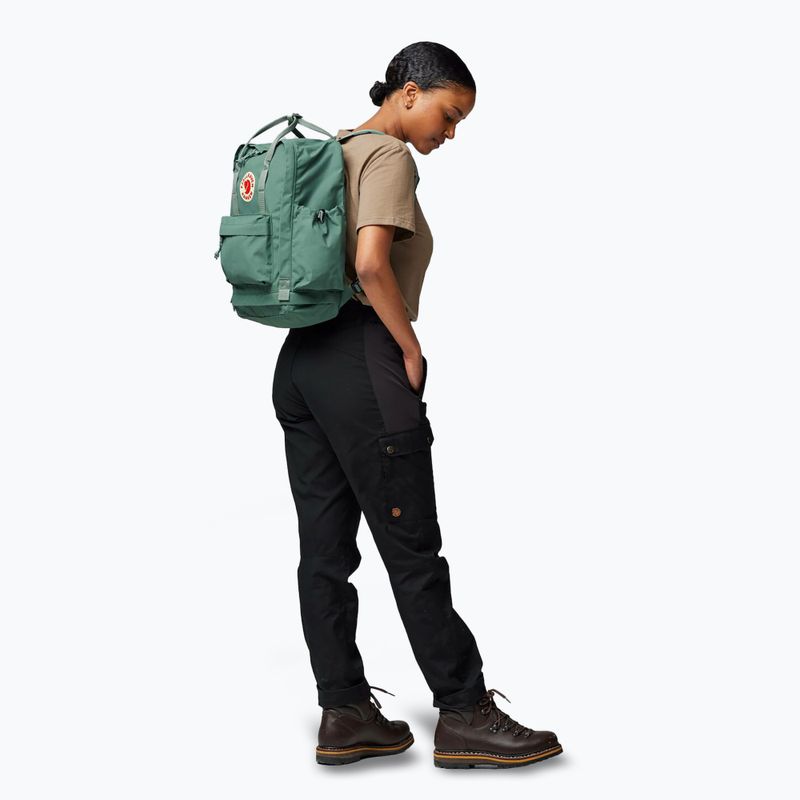 Рюкзак міський Fjällräven Kånken Outlong 18 л frost green 7