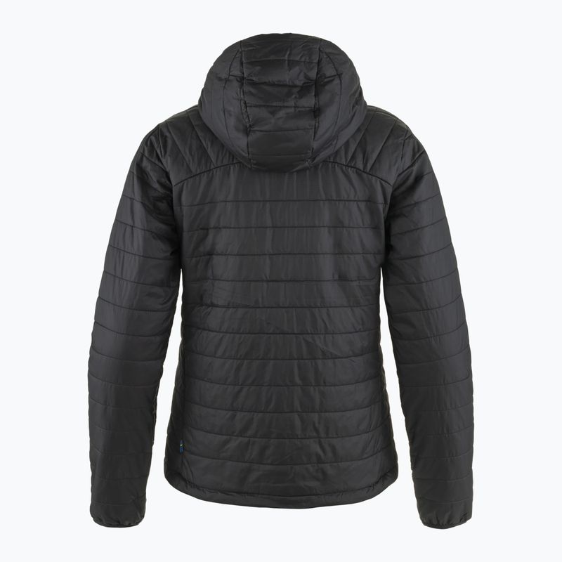 Пуховик жіночий Fjällräven Expedition X-lätt Hoodie black 2