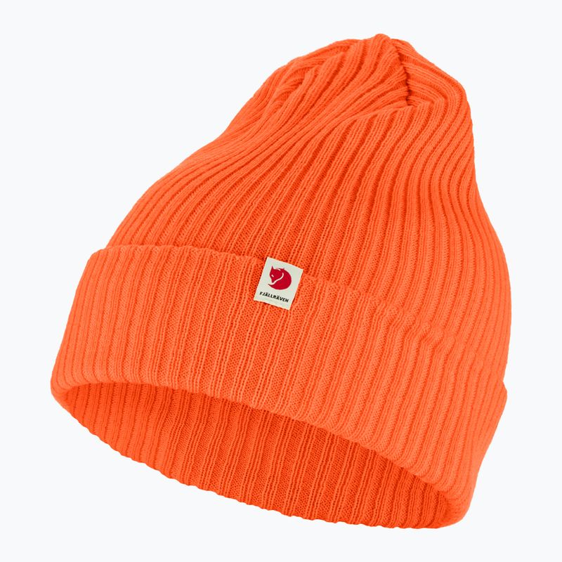 Шапка зимова Fjällräven Rib Hat safety orange 2