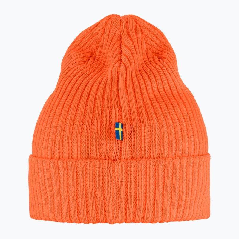 Шапка зимова Fjällräven Rib Hat safety orange 3