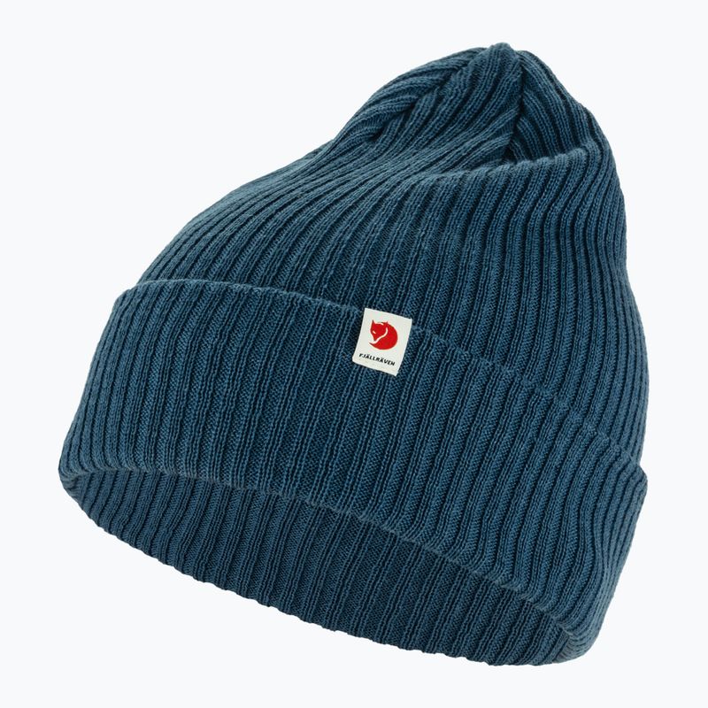Шапка зимова Fjällräven Rib Hat indigo blue