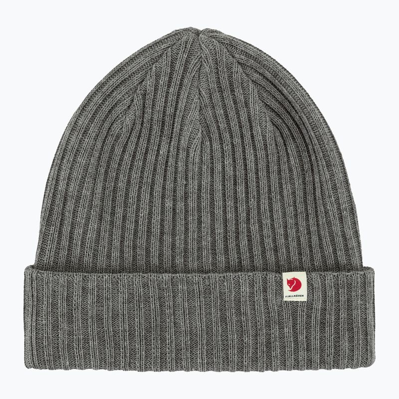 Шапка зимова Fjällräven Rib Hat grey 2