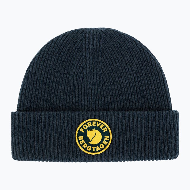 Шапка зимова Fjällräven Bergtagen Forever Wool dark navy 3
