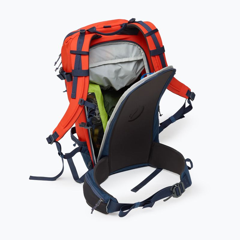Рюкзак трекінговий Fjällräven Bergtagen Touring 30 л flame orange/mountain blue 11