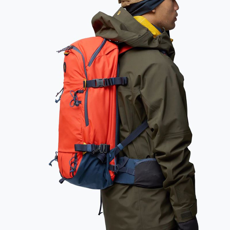 Рюкзак трекінговий Fjällräven Bergtagen Touring 30 л flame orange/mountain blue 15