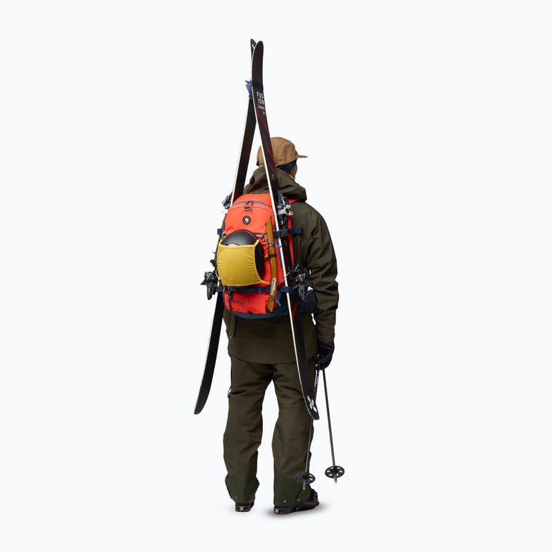 Рюкзак трекінговий Fjällräven Bergtagen Touring 30 л flame orange/mountain blue 16