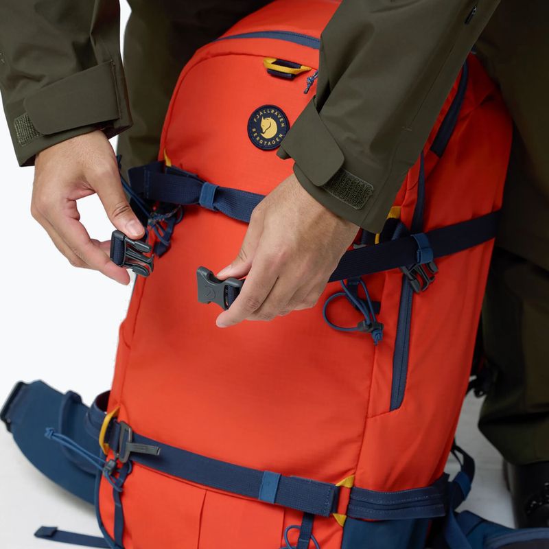 Рюкзак трекінговий Fjällräven Bergtagen Touring 30 л flame orange/mountain blue 23