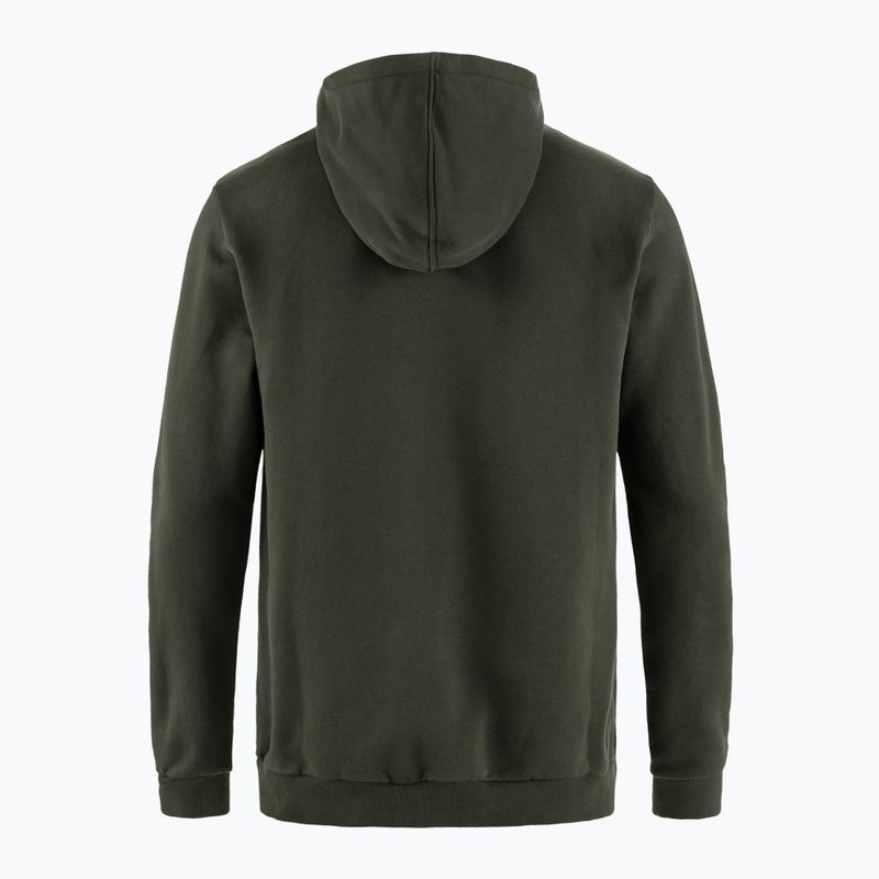 Кофта чоловіча Fjällräven Logo Hoodie deep frost 2