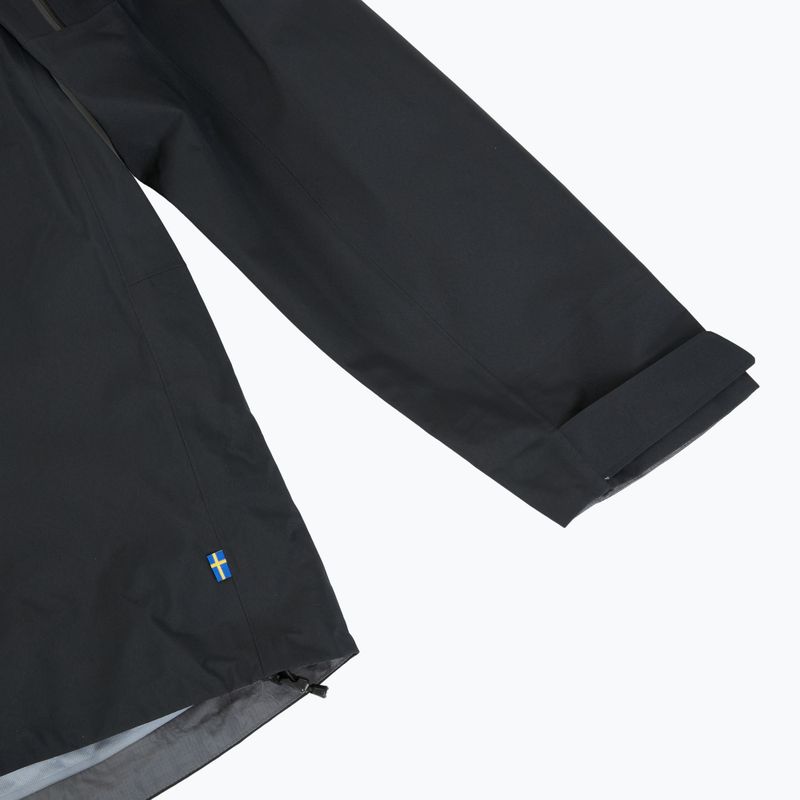 Куртка вітрозахисна чоловіча Fjällräven Keb GTX black 5