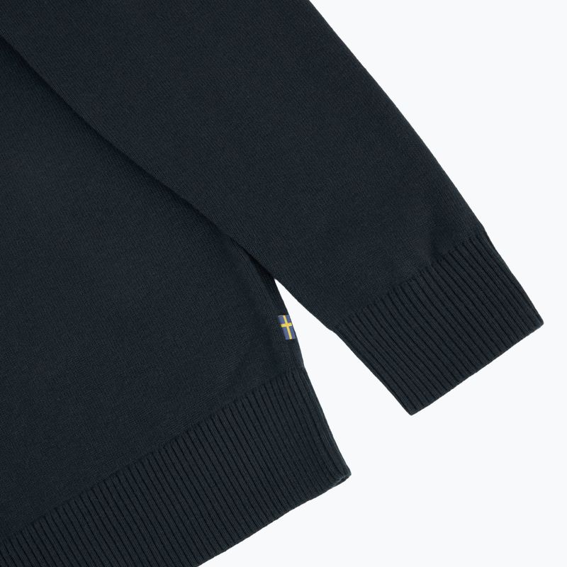 Кофта трекінгова чоловіча Fjällräven Övik Lite Half Zip dark navy 4