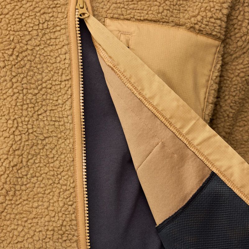 Кофта жіноча Fjällräven Vardag Pile Fleece Long buckwheat brown 8