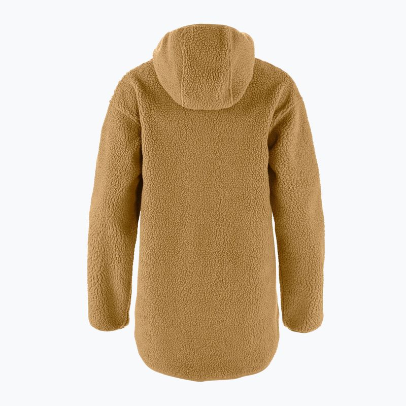Кофта жіноча Fjällräven Vardag Pile Fleece Long buckwheat brown 10