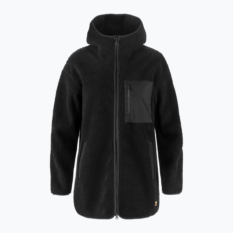 Кофта жіноча Fjällräven Vardag Pile Fleece Long black 5
