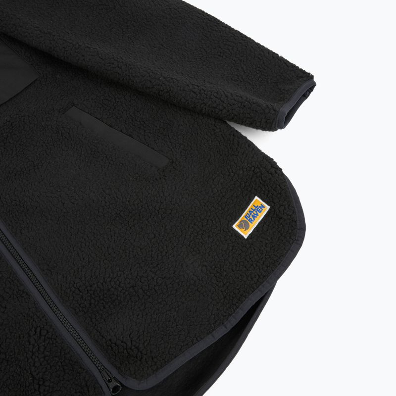 Кофта жіноча Fjällräven Vardag Pile Fleece Long black 4