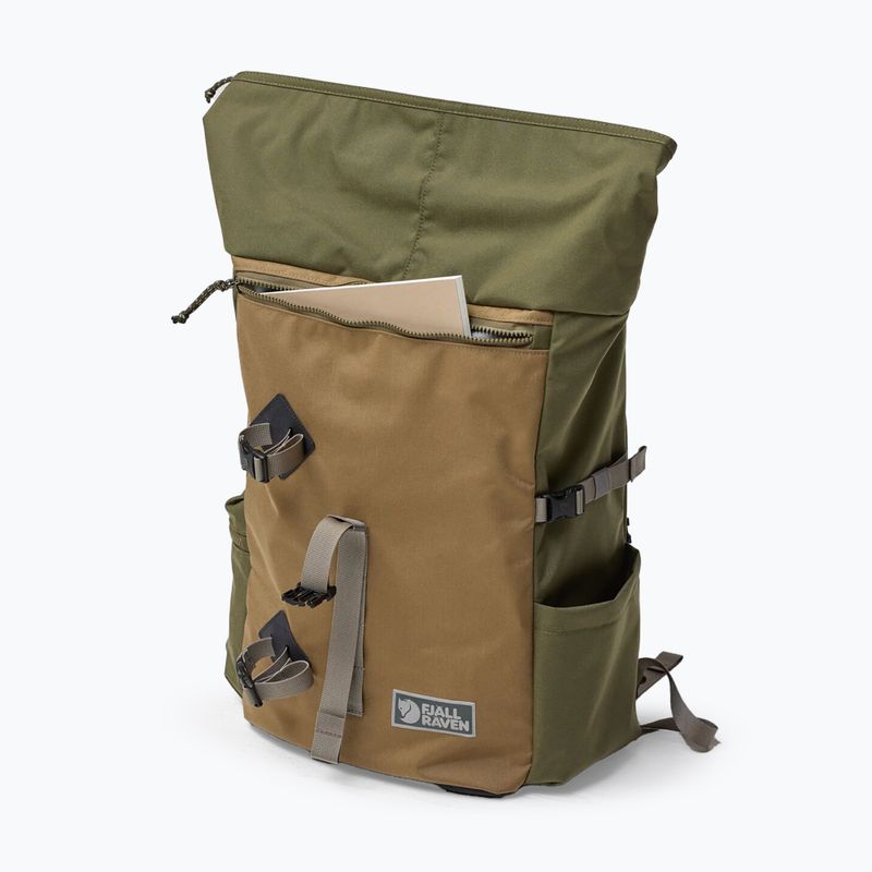 Рюкзак міський Fjällräven Vardag Foldsack 25 л green/clay 4