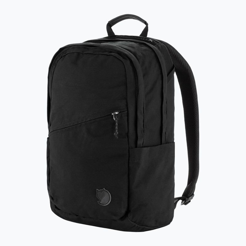 Рюкзак міський Fjällräven Räven 20 л black/black 2