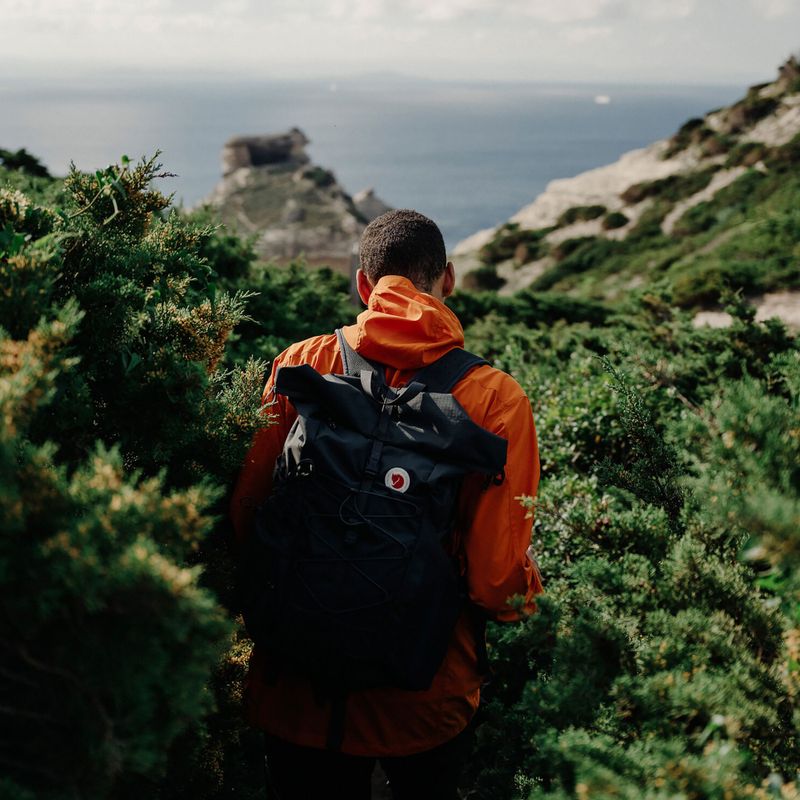 Рюкзак трекінговий Fjällräven Abisko Hike Foldsack 24 л black 4