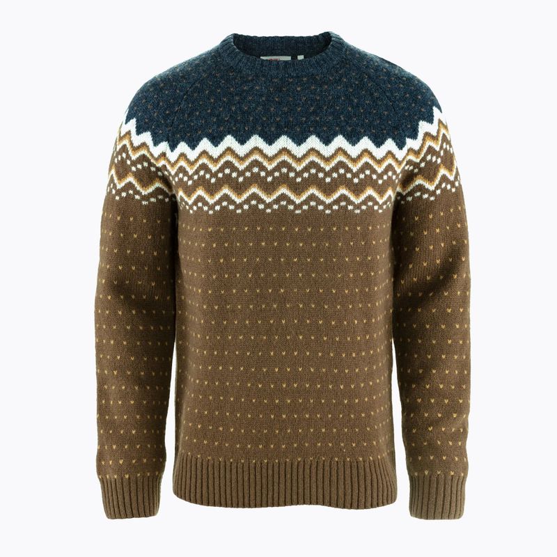 Светр жіночий Fjällräven Övik Knit Sweater dark oak/navy