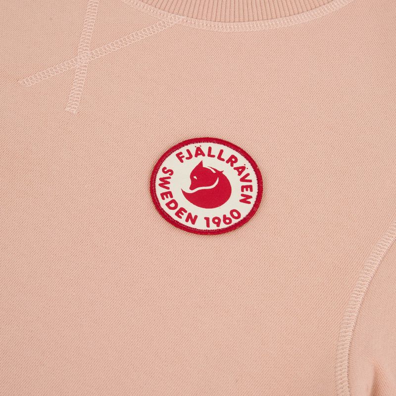 Кофта чоловіча Fjällräven 1960 Logo Badge Sweater chalk rose 3