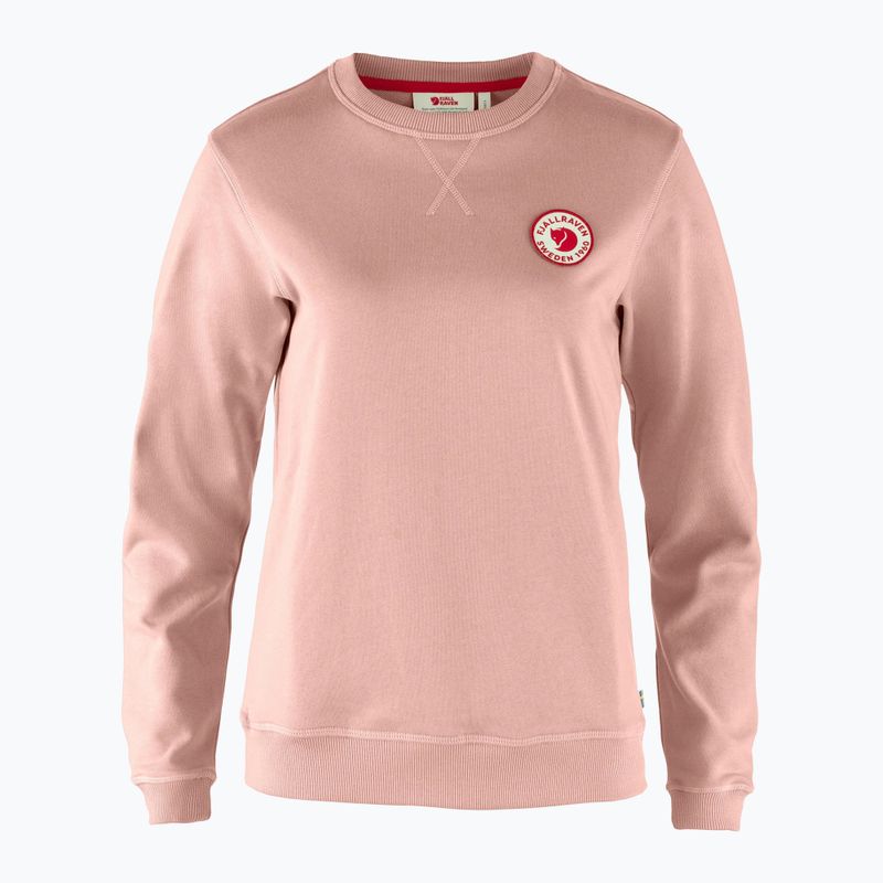 Кофта чоловіча Fjällräven 1960 Logo Badge Sweater chalk rose