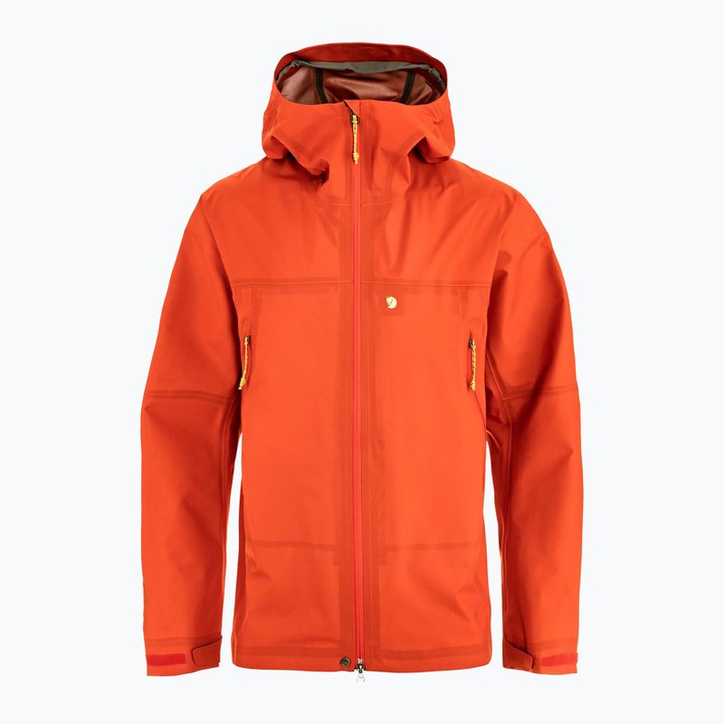 Куртка софтшел чоловіча Fjällräven Bergtagen GTX Lite flame orange 3