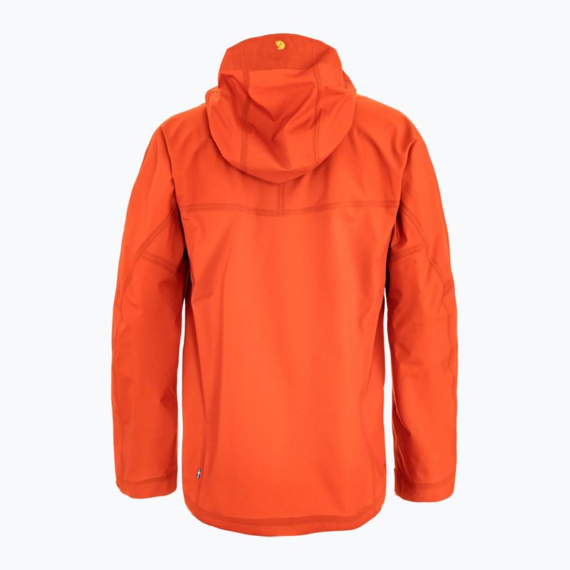 Куртка софтшел чоловіча Fjällräven Bergtagen GTX Lite flame orange 4