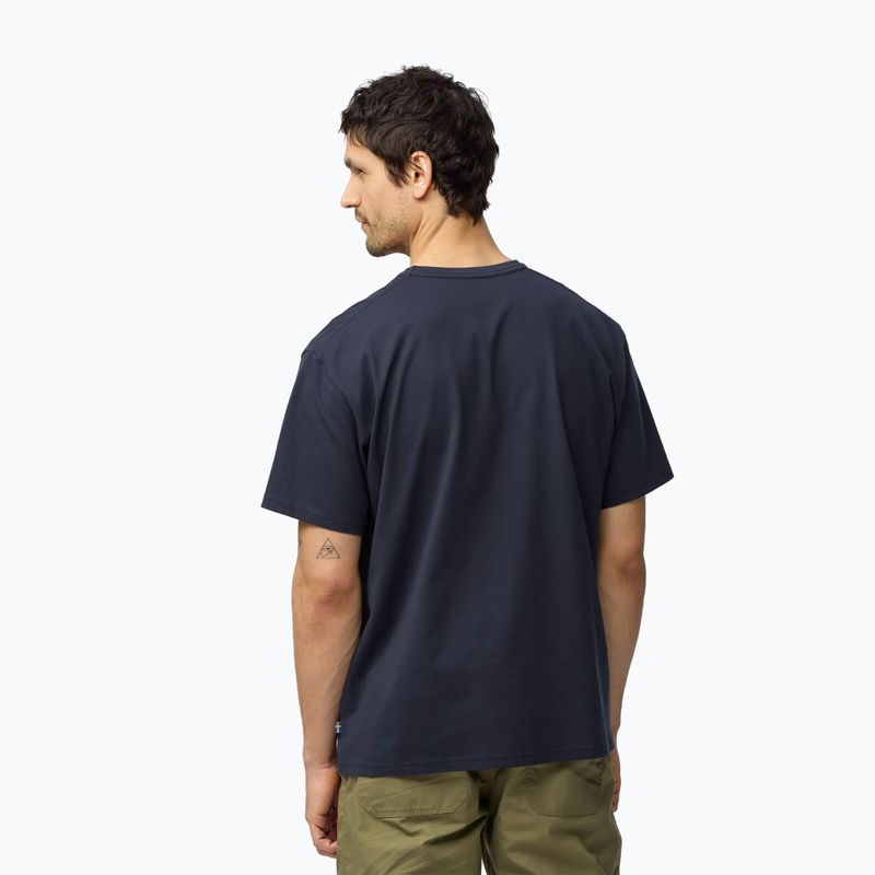 Футболка чоловіча Fjällräven Relaxed dark navy 2