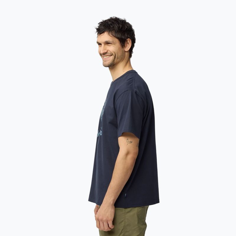 Футболка чоловіча Fjällräven Relaxed dark navy 3