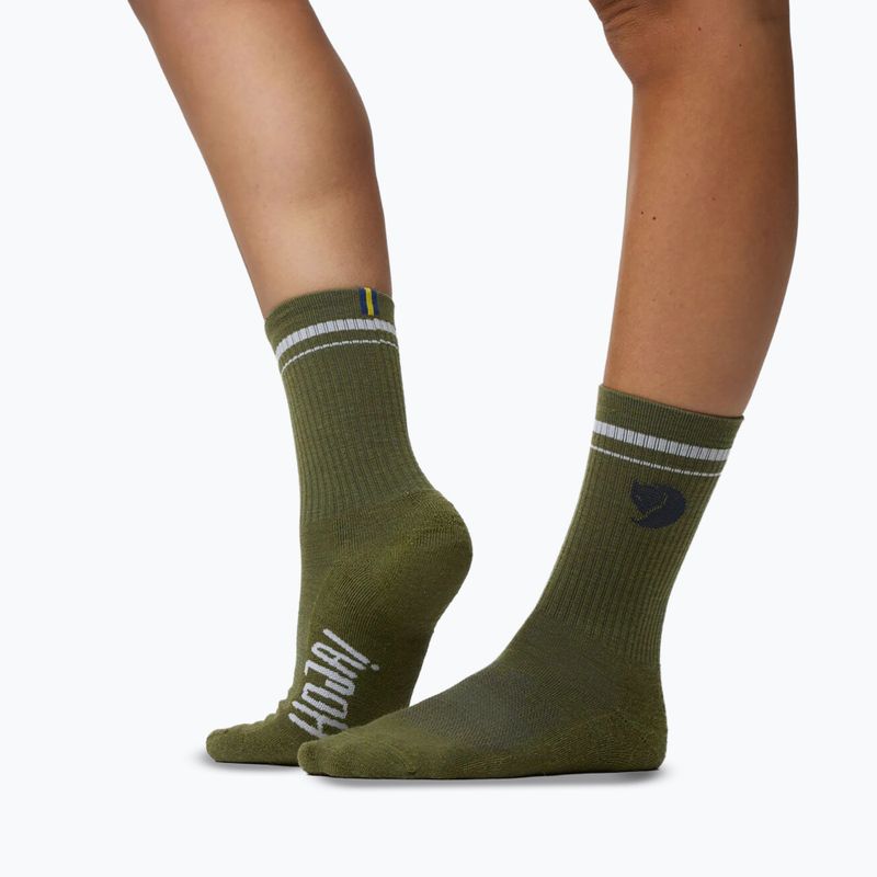 Шкарпетки Fjällräven Hoja green 3