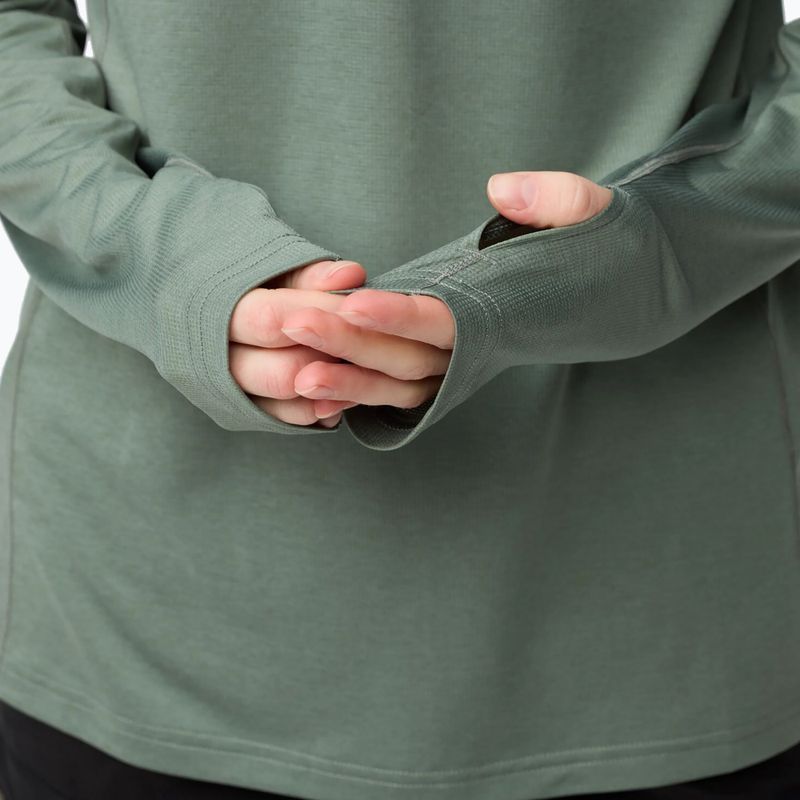 Кофта трекінгова жіноча Fjällräven Abisko Day Hike Half Zip patina green 8