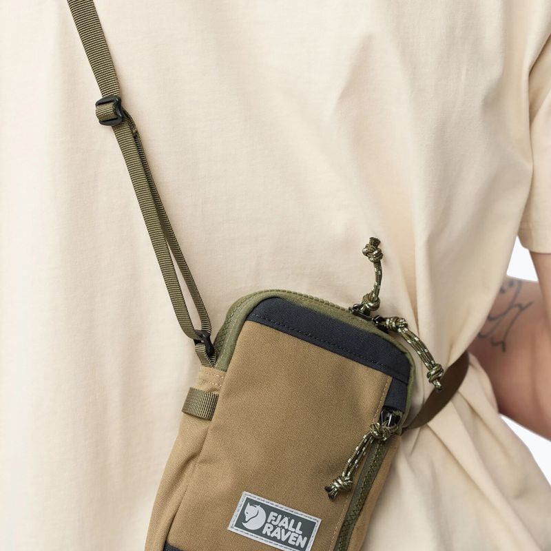 Сумка-бананка Fjällräven Vardag Pocket Small green/clay 7