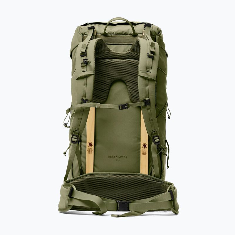 Рюкзак трекінговий Fjällräven Kajka X-Lätt 45 l green 3