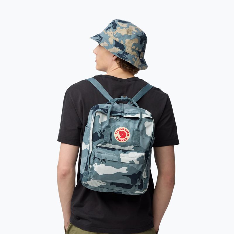 Рюкзак міський Fjällräven Kanken Graphics 16 л nimbus blue/hidden animals 5