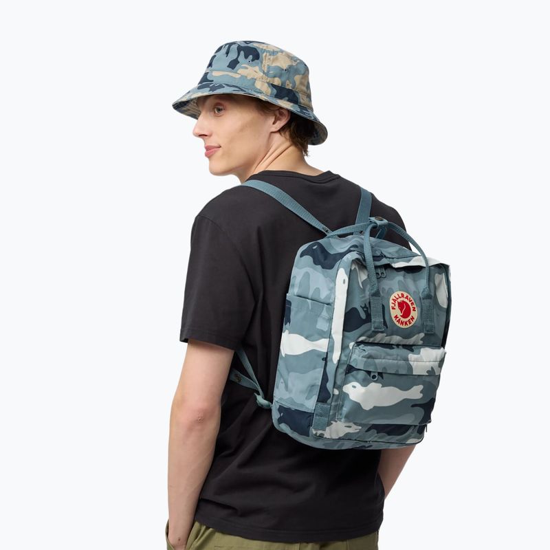 Рюкзак міський Fjällräven Kanken Graphics 16 л nimbus blue/hidden animals 6