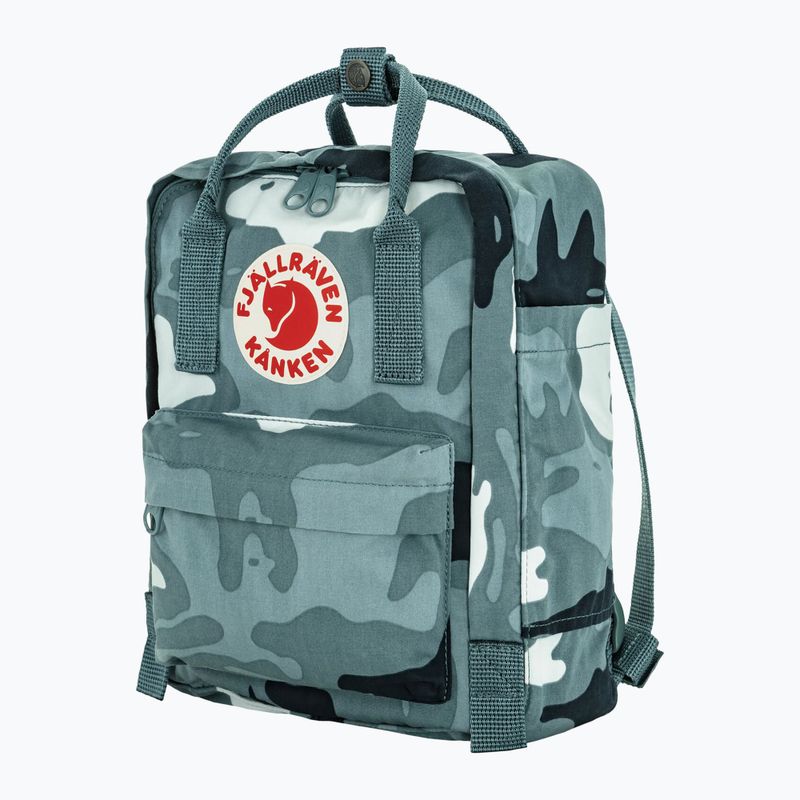 Рюкзак міський Fjällräven Kanken Graphics Mini 7 л nimbus blue/hidden animals 2