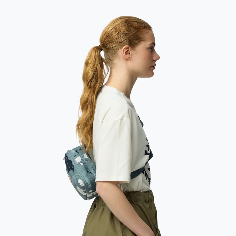 Сумка-бананка Fjällräven Kanken Graphics Hip Pack nimbus blue/hidden animals 7