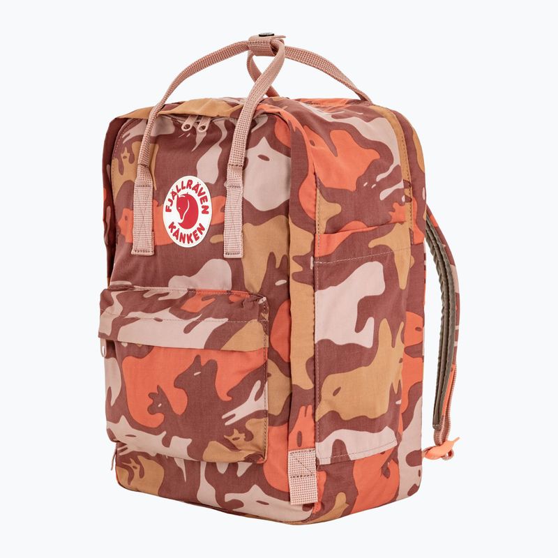 Рюкзак міський Fjällräven Kanken Graphics Laptop 15" 18 л chalkrose/hidden animals 2