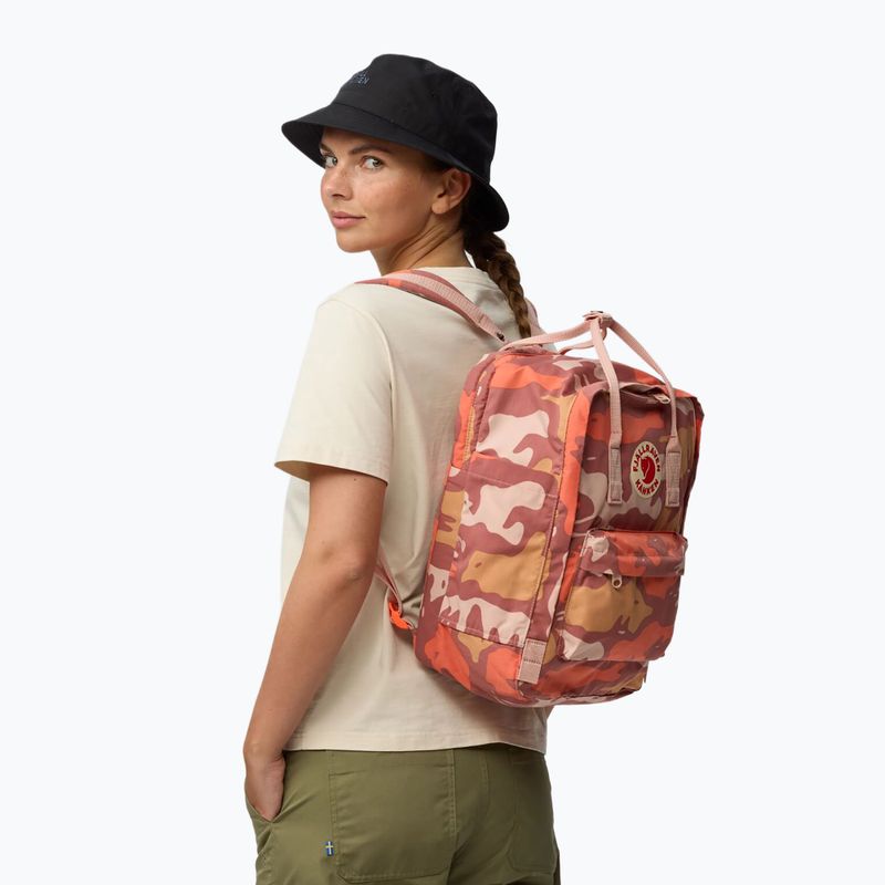 Рюкзак міський Fjällräven Kanken Graphics Laptop 15" 18 л chalkrose/hidden animals 4