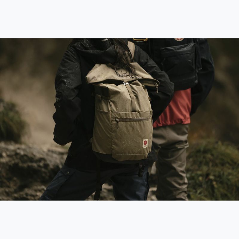 Рюкзак туристичний Fjällräven High Coast Foldsack 24 l fossil 4