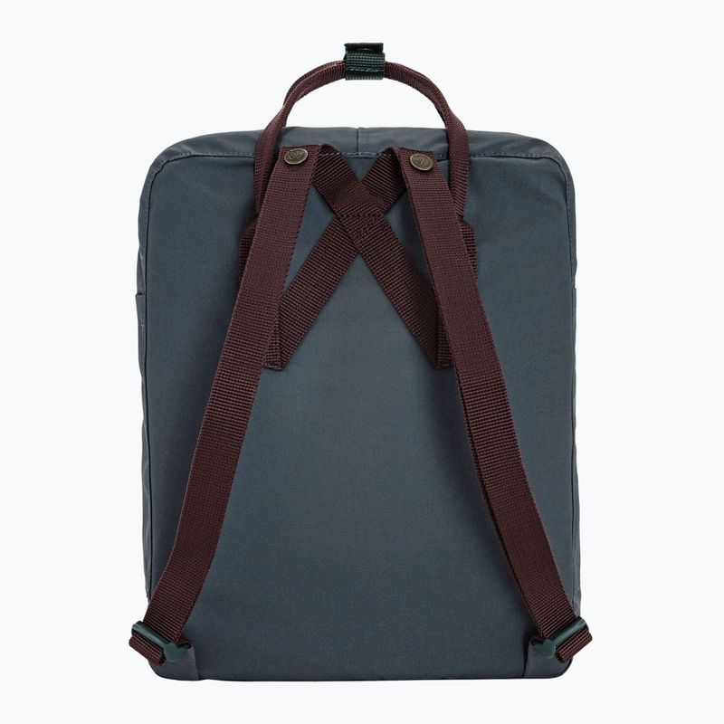 Рюкзак міський Fjällräven Kånken Concept 16 l graphite/blackberry 3