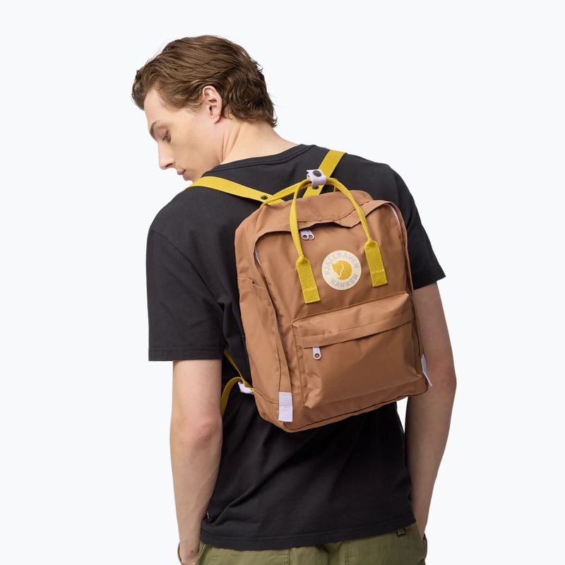 Рюкзак міський Fjällräven Kånken Concept 16 l khaki dust/kantarell 5